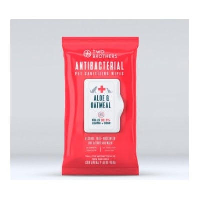 TOALLITAS TWO BROTHERS ANTIBACTERIAL 20X30 40CM