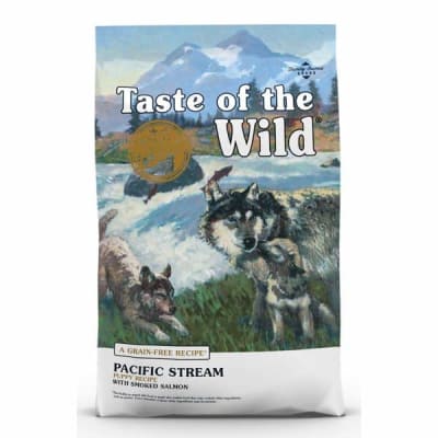TASTE OF THE WILD DOG PUPPY PACIFIC STREAM SALMON 2 KG Y 12,2 KG