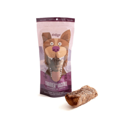 DOGGO TRAQUETA DE VACUNO EN CRISPY DE CIERVO 1 UN.