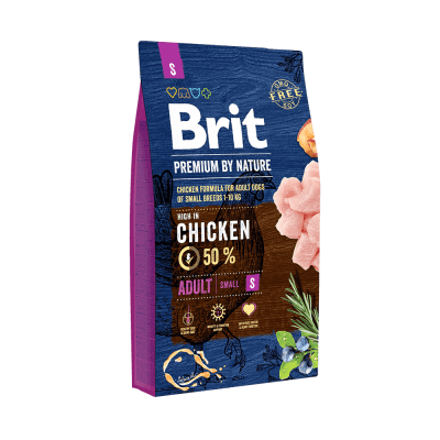 BRIT PREMIUM BY NATURE ADULT S 3 Y 8KG