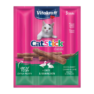 VITAKRAFT CAT STICK CONEJO PATO 3 UNI1