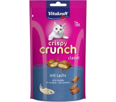 VITAKRAFT CAT CRISPY CRUNCH SALMON 60G1