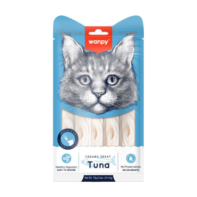 SNACK WANPY CAT CREAMY TUNA 70GR