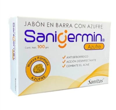 JABON AZUFRE SANIGERMIN 100G