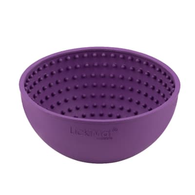 LICKIMAT WOBBLE BOWL MORADO