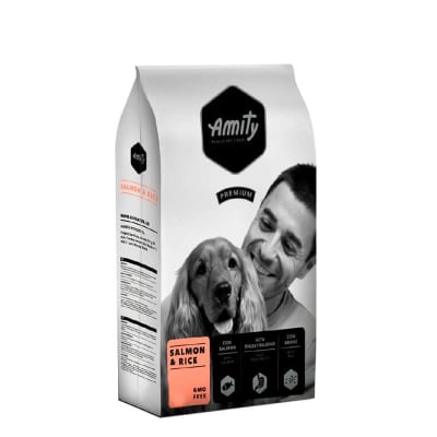 AMITY PM DOG SALMON Y RICE 15KG