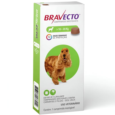 BRAVECTO PERRO 10-20KG 3 MESES