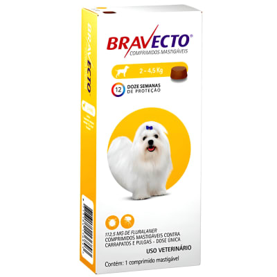 BRAVECTO PERRO 2-4,5KG 3 MESES