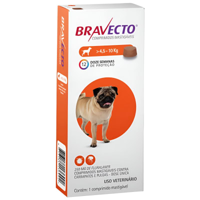 BRAVECTO PERRO 4,5-10KG 3 MESES