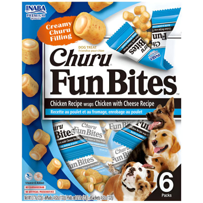FUN BITES CHURU DOG CHICKEN WITH CHEESE132G