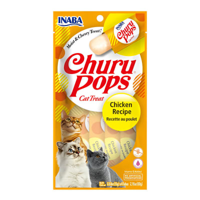 CHURU CAT POPS CHICKEN RECIPE 60GR