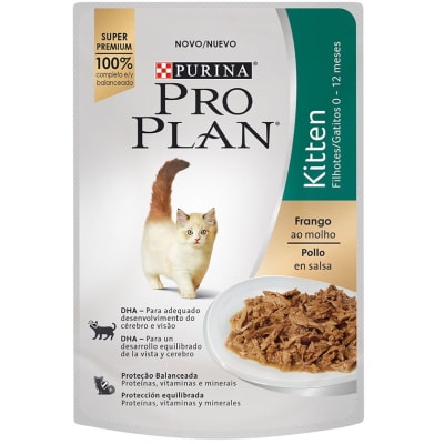 SACHET PRO PLAN KITTEN 85G POLLO