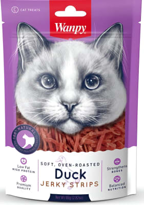SNACK WANPY CAT SOFT DUCK 80GR1