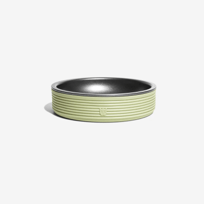 PLATO ZEEDOG DUO BOWL OLIVE