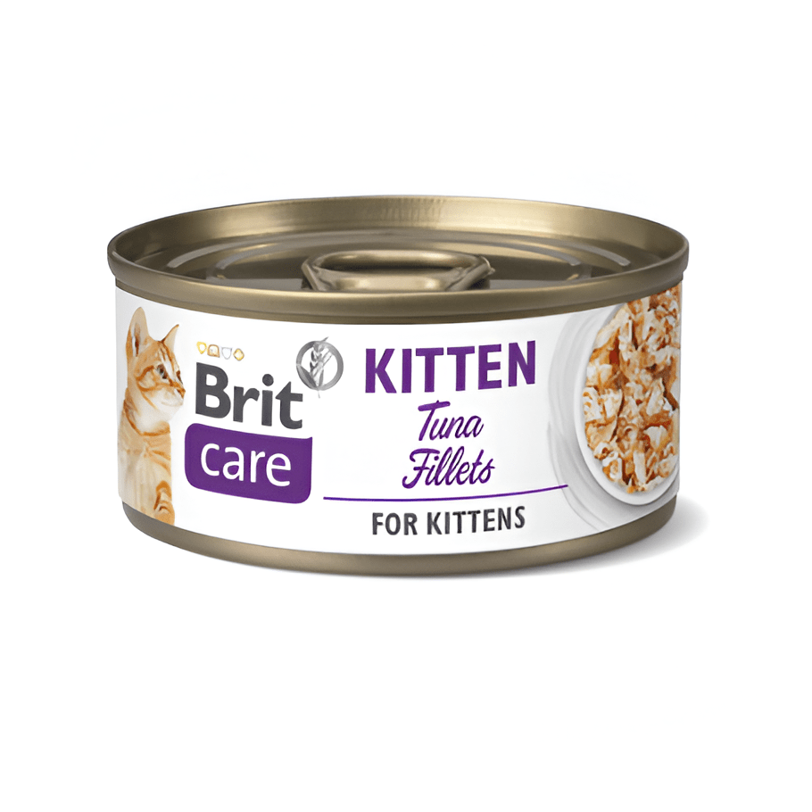 LATA BRIT CARE CAT KITTEN TUNA FILLETS 70GR