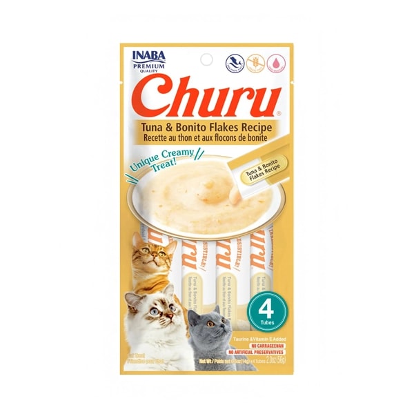 CHURU CAT TUNA WITH BONITO 56G