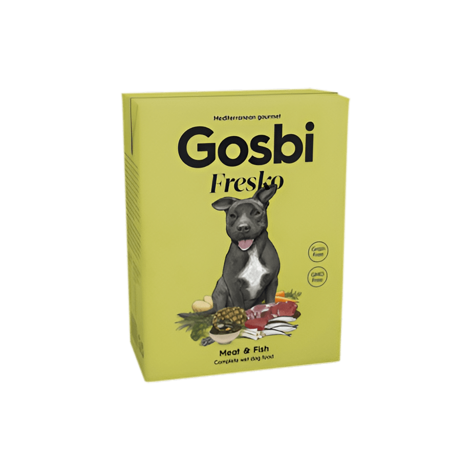 CAJA GOSBI DOG FRESKO MEAT FISH 375G