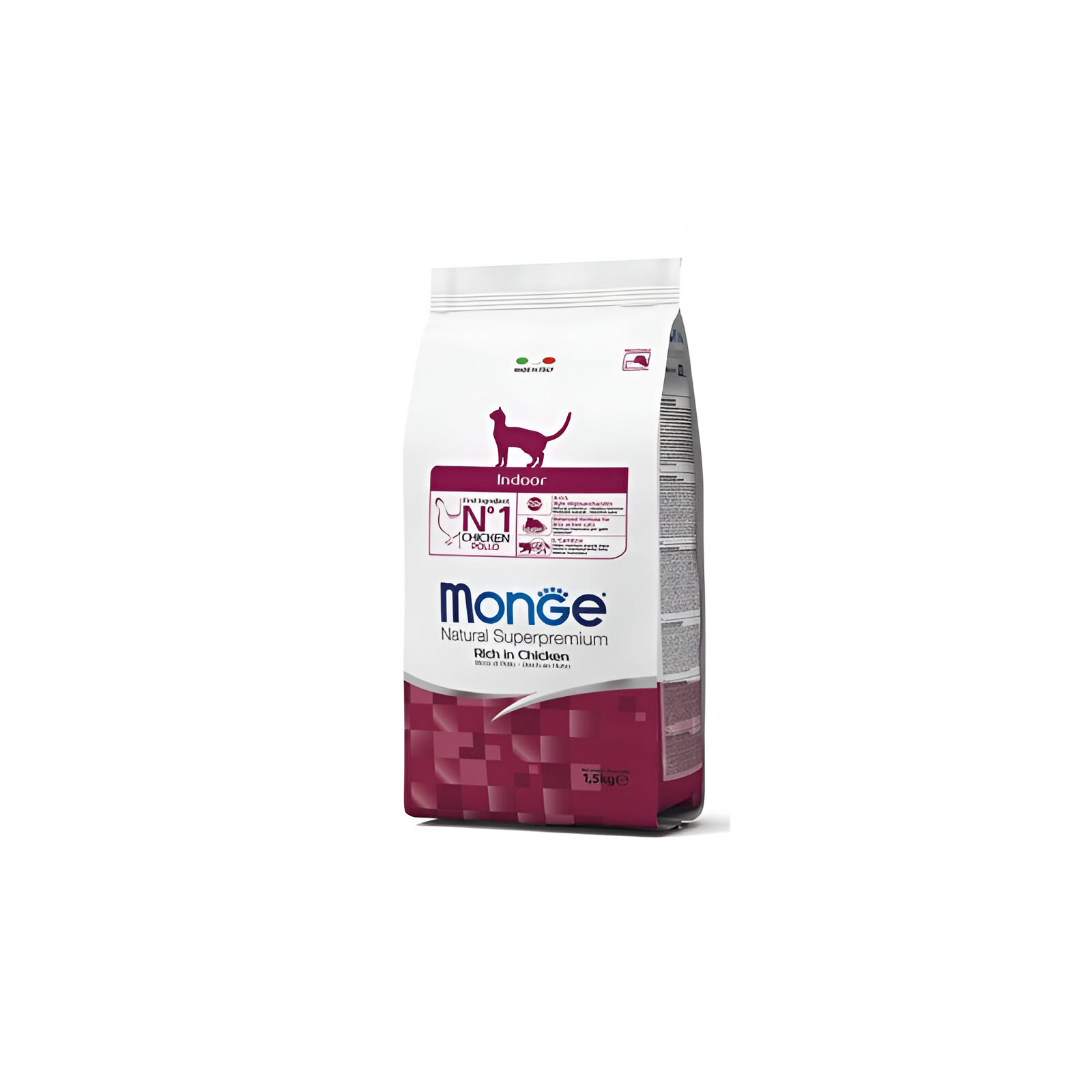 MONGE CAT INDOOR CHICKEN 1,5KG