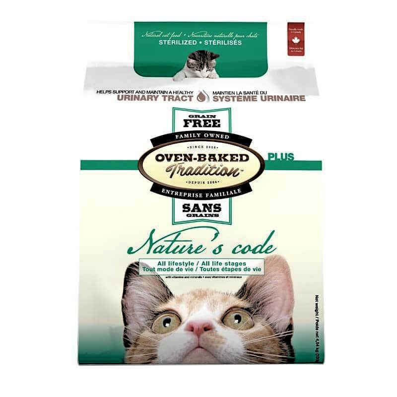 OVEN BAKED CAT NATURES CODE URINARY  4,54KG