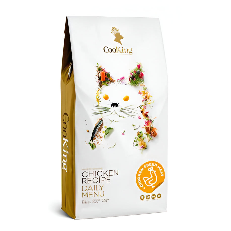COOKING CAT STERILIZADO POLLO 8 KG