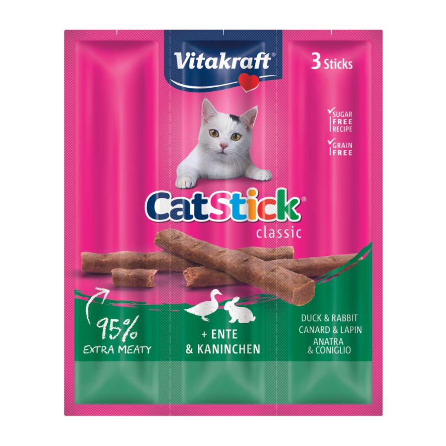 VITAKRAFT CAT STICK CONEJO PATO 3UNI