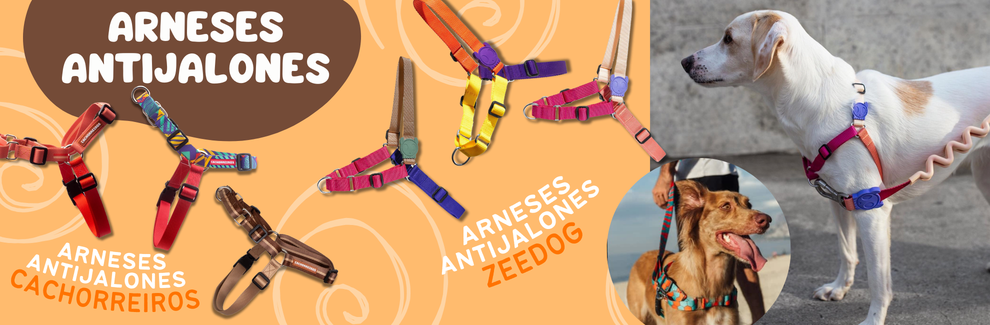 Cachorreiros - Zeedog Soft Walk - Arneses antijalones