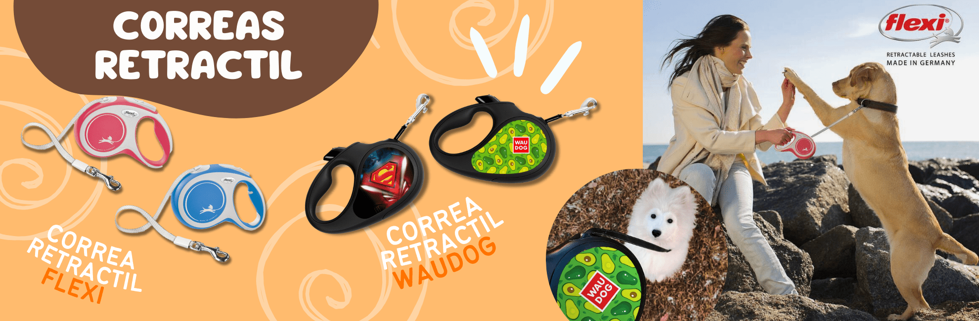 Correas retractiles