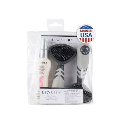 Biosilk Kit Detangling: Spray Desenredante De 67 ml. + 2 Cepillos
