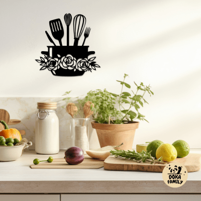 DECOR - OLLA FLOREADA