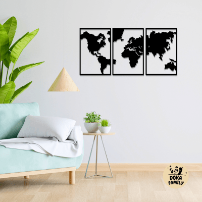 DECOR - MAPA MUNDI
