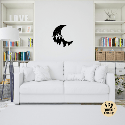 DECOR - LUNA EN EL BOSQUE