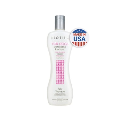 Biosilk Shampoo Desenredante Para Perros Silk Therapy Detangling 355 ml