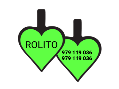 PLACA DE IDENTIFICACIÓN CORAZÓN - VERDE