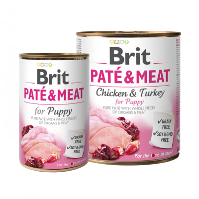 BRIT PATE & MEAT - CHICKEN/TURKEY FOR PUPPY