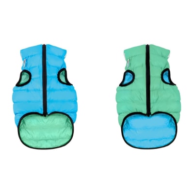 AIRY VEST LUMI REVERSIBLE VERDE CLARO AZUL