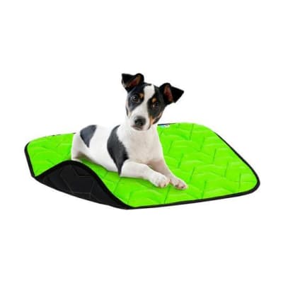 AIRY VEST MAT REVERSIBLE VERDE NEGRO