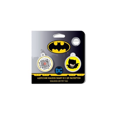 WAUDOG PLACA IDENTIFICACION SMART ID - BATMAN CARTOON - DC COMICS - APP GRATIS