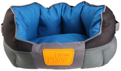 GIGWI GIG PLACE SOFT BED CANVAS, TPR BLUE & BLACK