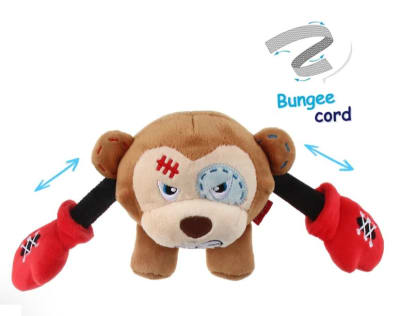 GIGWI ROCK ZOO MONO - Peluche jalador con sonido