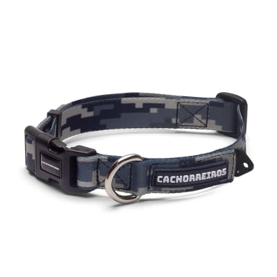 CACHORREIROS COLLAR CAMUFLADO GRIS