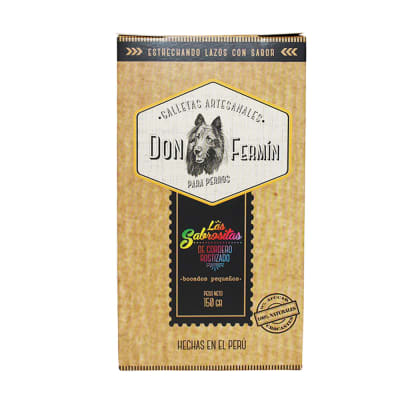DON FERMIN CORDERO ROSTIZADO BOCADOS PEQUEÑOS 150 GR