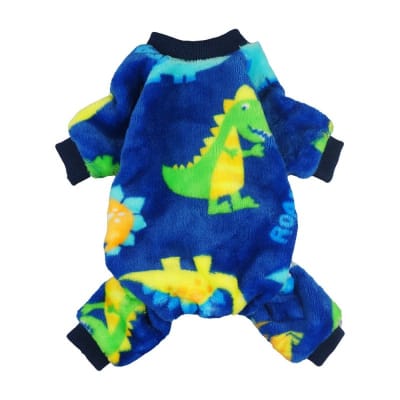 FITWARM PIJAMA DINOSUAR AZUL