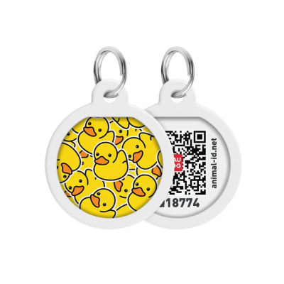 WAUDOG PLACA IDENTIFICACION SMART ID - DUCKS - APP GRATIS