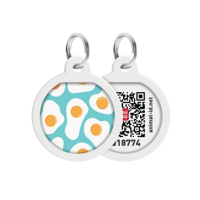 WAUDOG PLACA IDENTIFICACION SMART ID - EGGS - APP GRATIS