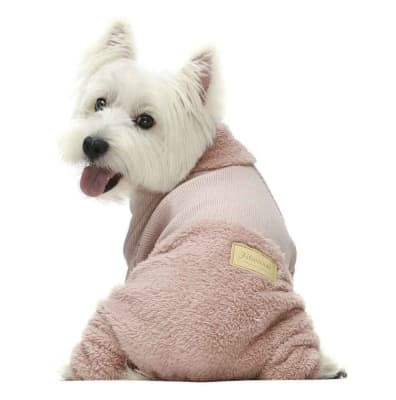 FITWARM ABRIGO FUZZY ROSADO CUELLO TORTUGA