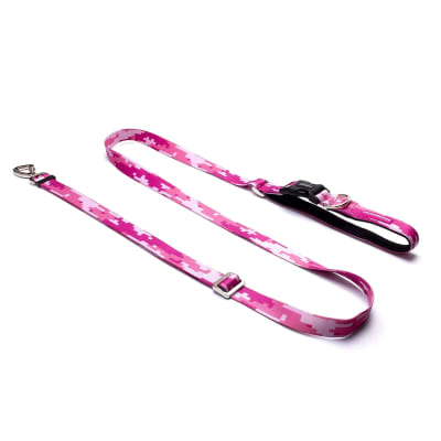 CACHORREIROS CORREA MANOS LIBRES CAMUFLADO ROSADO