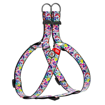 WAUDOG ARNES MAGIC FLOWERS - HEBILLA FASTEX - PLACA QR