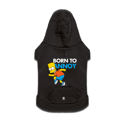 ZEEDOG HOODIE BART SIMPSON BORN TO ANNOY - LIMITED EDITION
