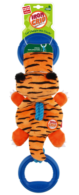 IRON GRIP TIGRE - Juguete jalador con 2 magos de TPR