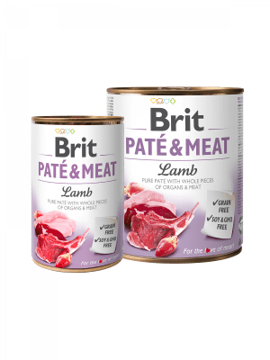 BRIT PATE & MEAT - LAMB